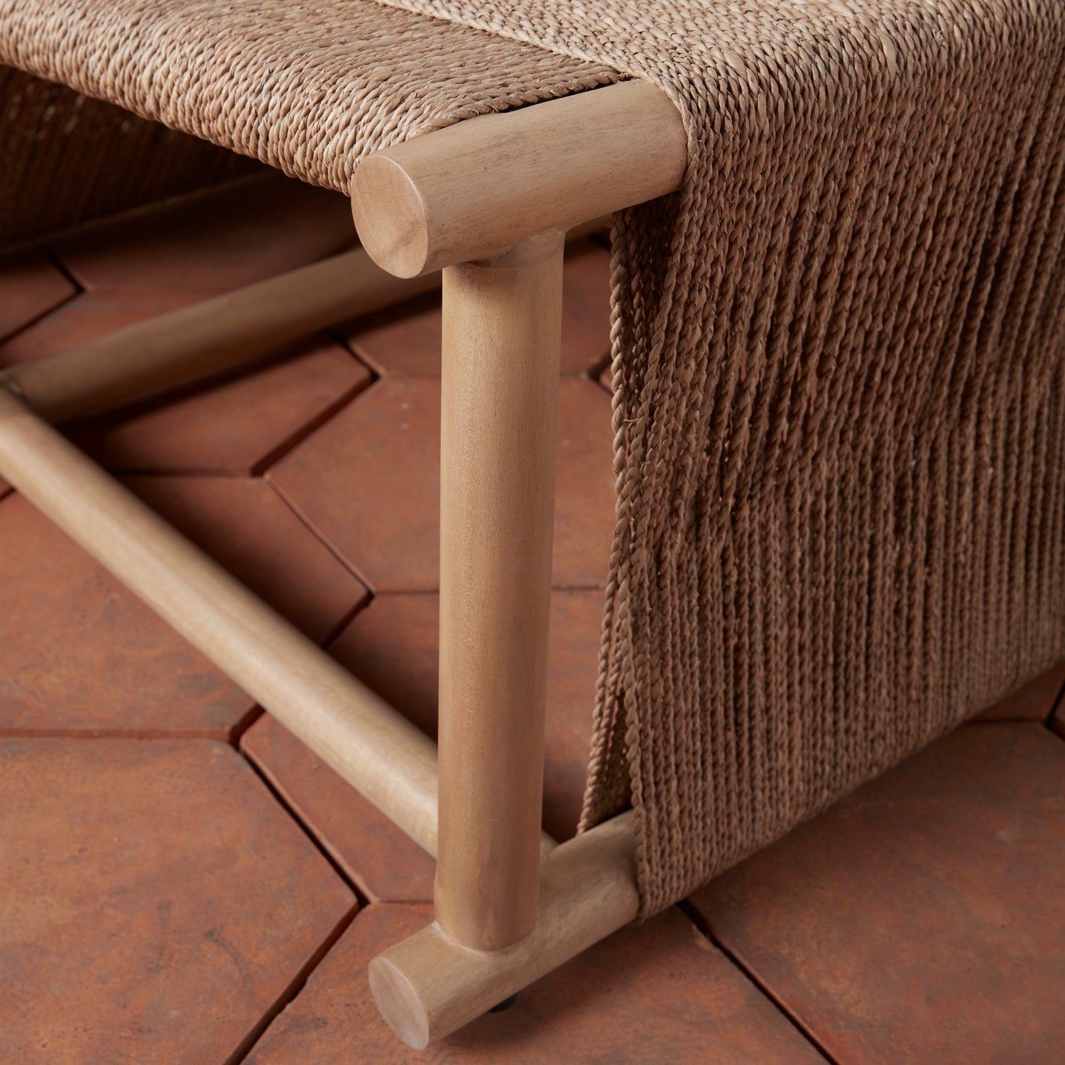 textura slipper chair detail